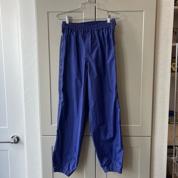 Vintage Patagonia Vintage Made In Japan Shell 100% Nylon Blue Rain Pants Size XS - Picture 1 of 10